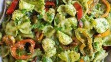 Holiday Pesto Pasta Salad