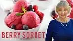 HomeMade Mixed Berry Sorbet Recipe (FRUTTI DA BOSCO)