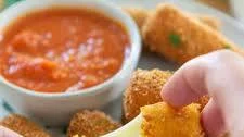 Homemade Mozzarella Sticks