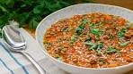 Homestyle Lentil Soup for a Vegetarian and Vegan Diet | Easy ...