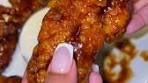Honey garlic chicken tenders w/ @FLY BY JING ...