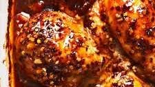 Honey Garlic Chicken Thighs Recipe