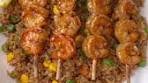Honey Garlic Shrimp & Fried Rice Recipe