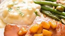 Honey Glazed Ham Steak Recipe