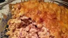 Honey Ham Mac 'N Cheese Bake
