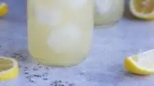 Honey Lavender Lemonade (lightly floral & sweet)