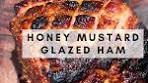 Honey Mustard Glazed Ham Recipe for Christmas Dinner