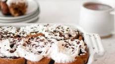 Hot Chocolate Cinnamon Rolls