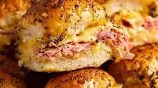 Hot Ham and Cheese Sliders