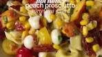 HOT HONEY TORTELLINI PEACH SALAD 🔥😍👏🏻 with crispy ...