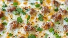 Hot Sausage Beer Cheese Dip