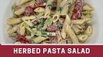 How to Make Easy Pasta Salad with Yogurt Dressing | The ...