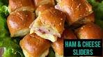How to make ham and cheese sliders on your grill!
