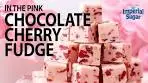 How to Make In The Pink Chocolate Cherry Almond Fudge