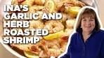 How to Make Ina's Garlic and Herb Roasted Shrimp | Barefoot ...
