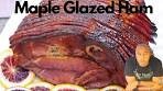 How To Make Maple Glazed HAM with Cherry Pineapple ...