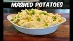How To Make Mashed Potatoes - Garlic & Herb Mashed Red ...