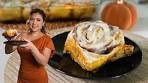 How to make Super Soft PUMPKIN CINNAMON ROLLS | Easy ...