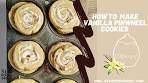 How to Make Vanilla Meringue Pinwheel Cookies