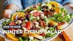 How to Make Winter Citrus Salad - Holiday Side Dish