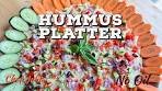 Hummus Platter |whole food plant based | oil free cooking ...