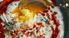 Improv Recipe: Poached Eggs with Yogurt and Smoked Paprika Butter