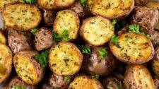Irresistible Air Fryer Garlic Herb Roasted Potatoes