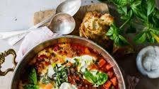 Italian Baked Eggs And Sausage