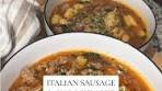 Italian Sausage & Gnocchi Soup Recipe for Easy Dinners