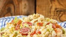 Jalapeno BLT Pasta Salad with Egg