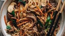 Japchae (Korean Sweet Potato Noodles)