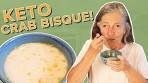 Keto Crab Bisque! Dairy Free Options!