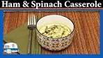 Keto Ricotta Ham Spinach Casseroles