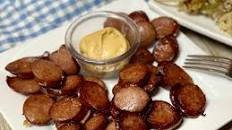 Kielbasa with Honey Mustard
