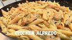 Lazy Creamy Chicken Alfredo Pasta Recipe | Alfredo From A ...