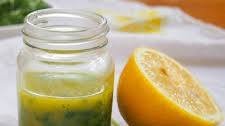Lemon basil vinaigrette