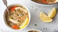 Lemon, Chicken and Farro Soup