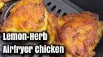 Lemon-Herb Chicken using airfryer