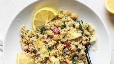 Lemony Artichoke and Quinoa Salad