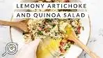 Lemony Artichoke and Quinoa Salad