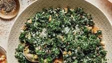 Lemony Parmesan Kale Salad