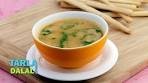 Lentil and Spinach Soup (Calcium Rich) by Tarla Dalal