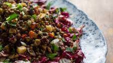 Lentil Salad With Roasted Vegetables