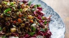 Lentil Salad With Roasted Vegetables