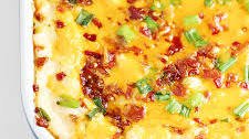 Loaded Baked Mashed Potatoes