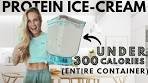 Low Calorie Chocolate Peanut Butter Protein Ice-cream recipe ...