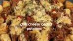 Low Calorie Comfort Dinner: Easy Chilli Cheese Loaded ...