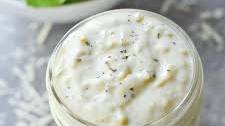 Low Carb Garlic Avocado Caesar Dressing