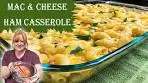 MACARONI & CHEESE HAM CASSEROLE | Ham Leftovers ...