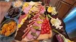 making a fancy Charcuterie tray with ingredients mostly from ...
